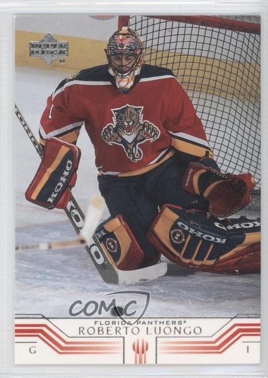2001-02 Upper Deck Roberto Luongo #75 HOF 0a1