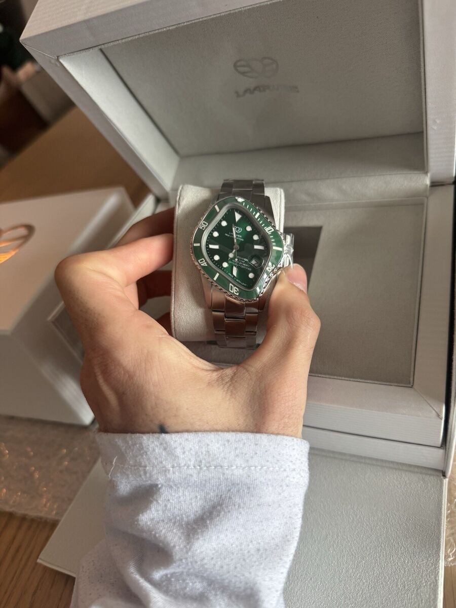Laarvee Watch PEA001 Silver Green SGRN - BRAND NEW IN BOX | eBay Laarvee Watch PEA001 Silver Green SGRN - BRAND NEW IN BOX | eBay