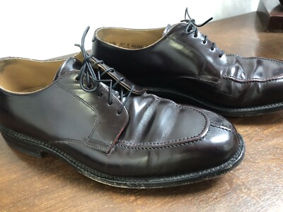 Johnston Murphy Optima Black Leather Mens size 10.5 D Capped  display picture 3