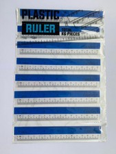 15cm plastic ruler 6 pieces 