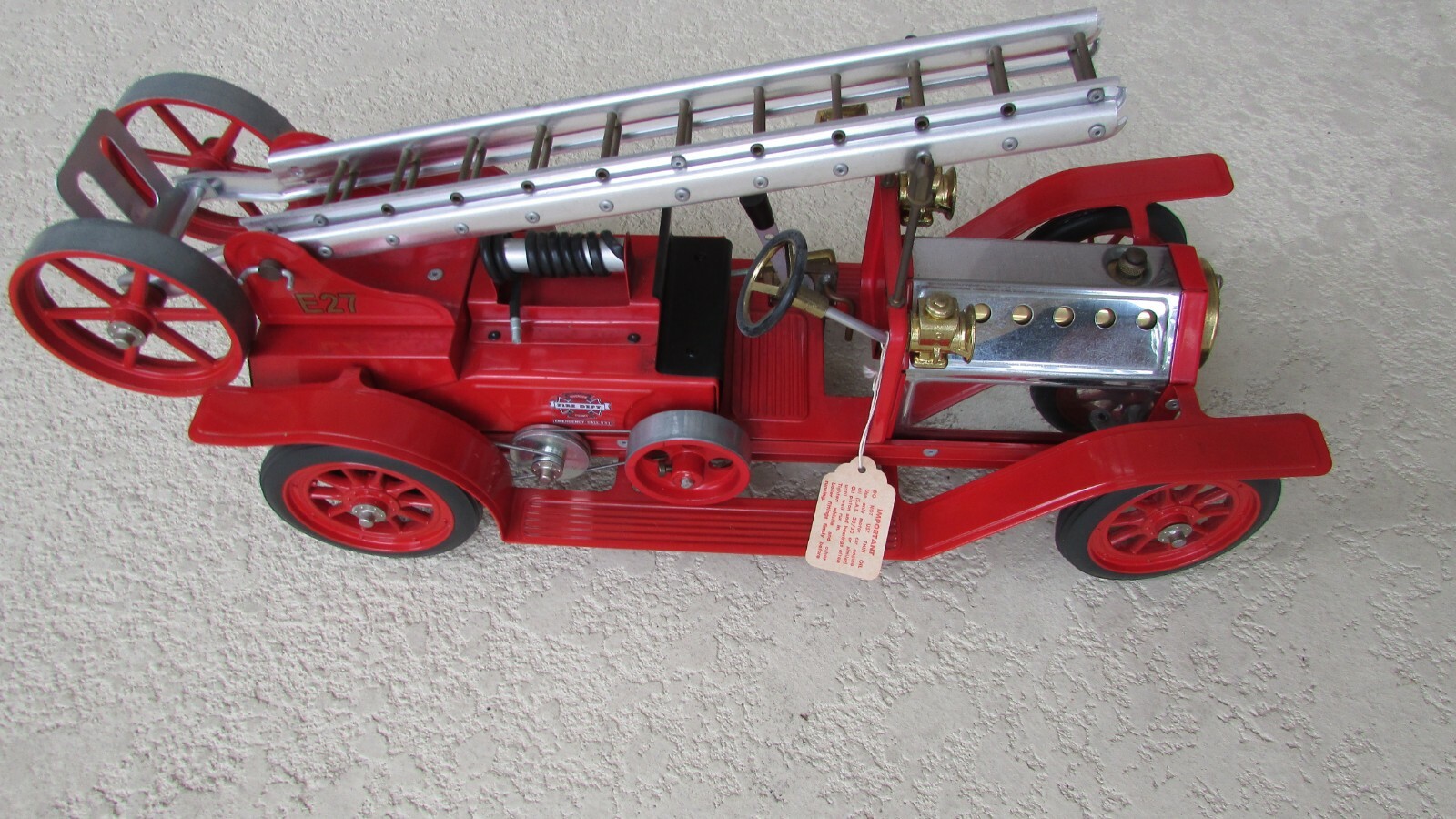 steam powered toy car
