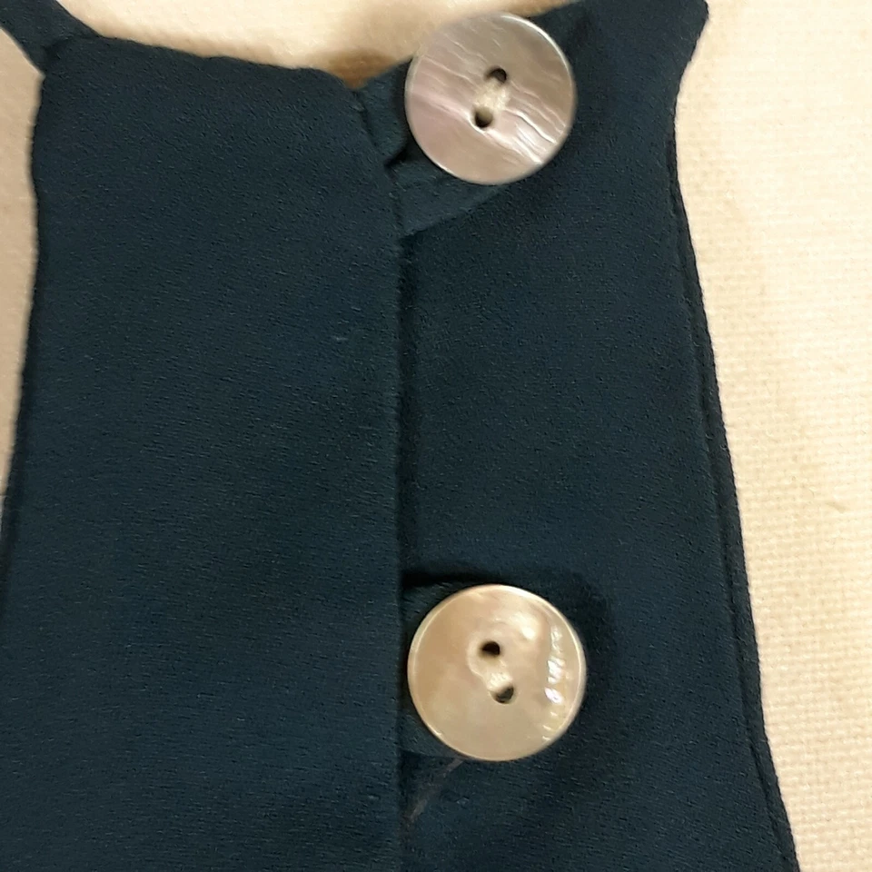 Vestido Lucy Love Para Mujer M Verde Llévame a Cena Línea Una Transparente Espalda Corredora  Foto 3 de 4