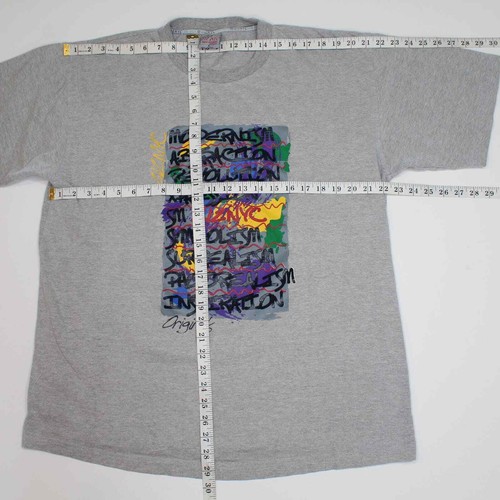 Vintage 212 NYC Classics Mens Size Large Graphic Tee Art Styles - Picture 8 of 8