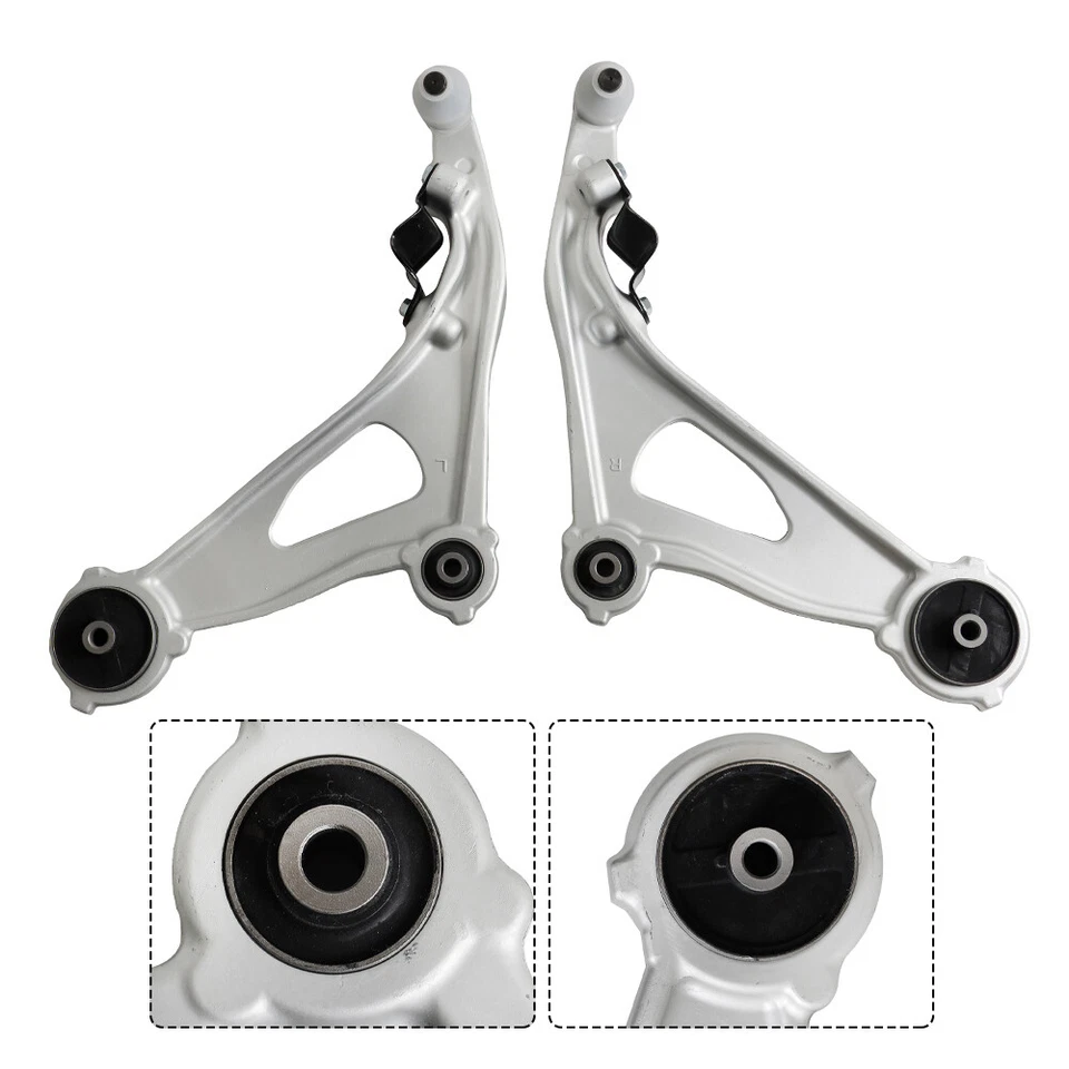 Brazos de control inferiores delanteros con rótulas para Nissan Pathfinder INFINITI QX60 2 piezas Foto 3 de 4