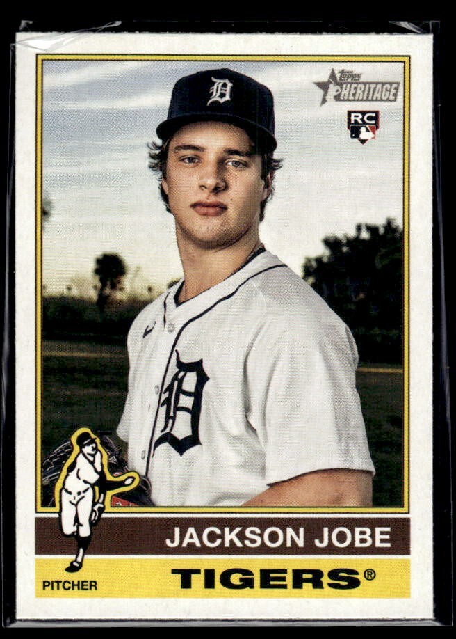 2025 Topps Heritage - Jackson Jobe #389 (RC)
