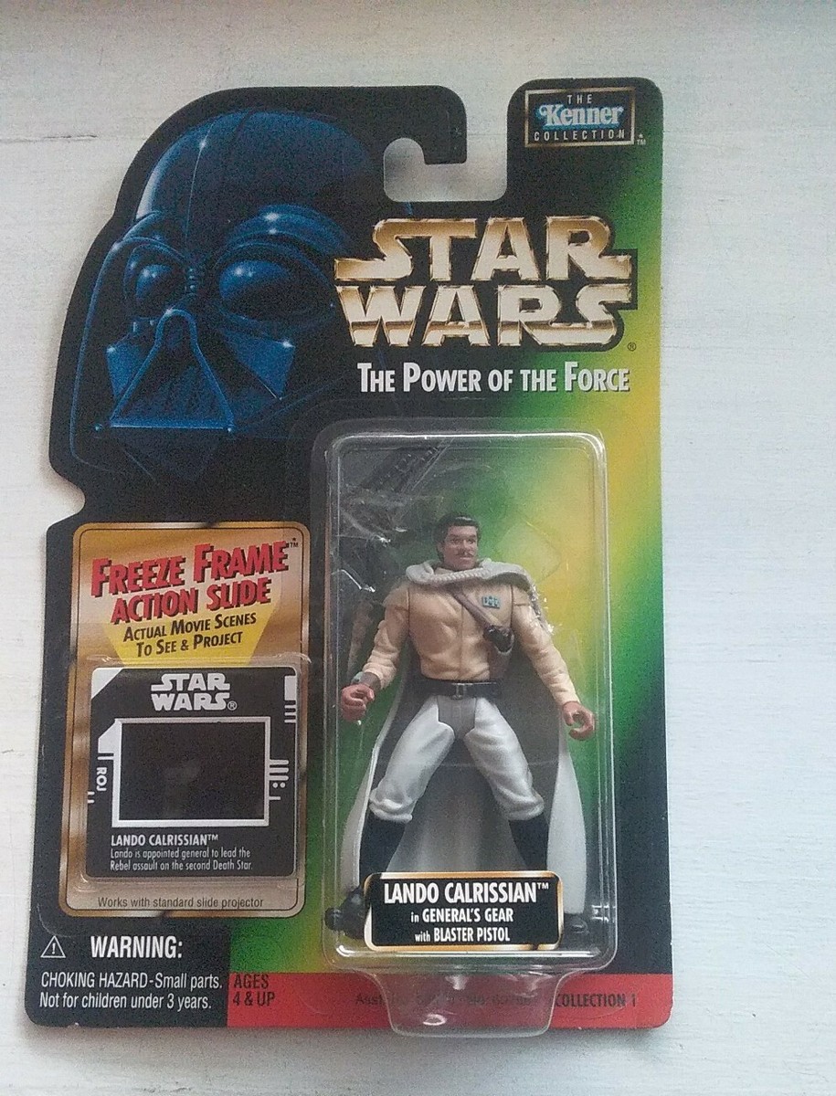 Kenner Star Wars Lando Calrissian In General Gear With Slide