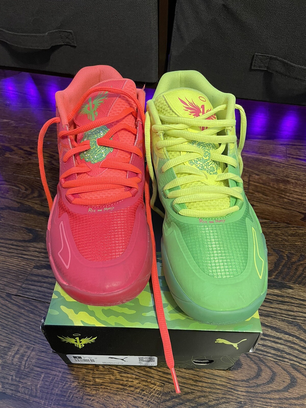 Men’s Lamelo Ball Rick And Morty Puma Sneakers Gem