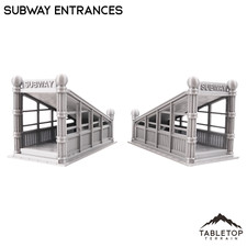 Subway Entrance - Marvel Crisis Protocol Terrain - Tabletop Terrain MCP