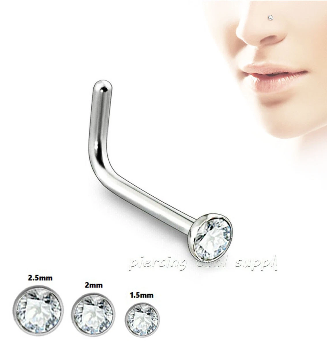 Bend to hotsell fit nose rings