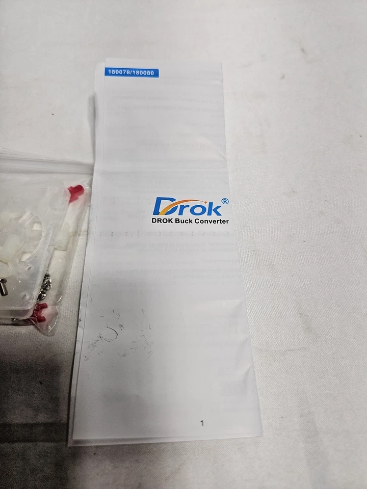 Drok Dc Buck Converter Adjustable Voltage Regulator 12V 6V-32v To 1.5- - Image 4 of 4