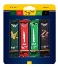 Vandoren Soprano Sax Jazz Reed Mix Card