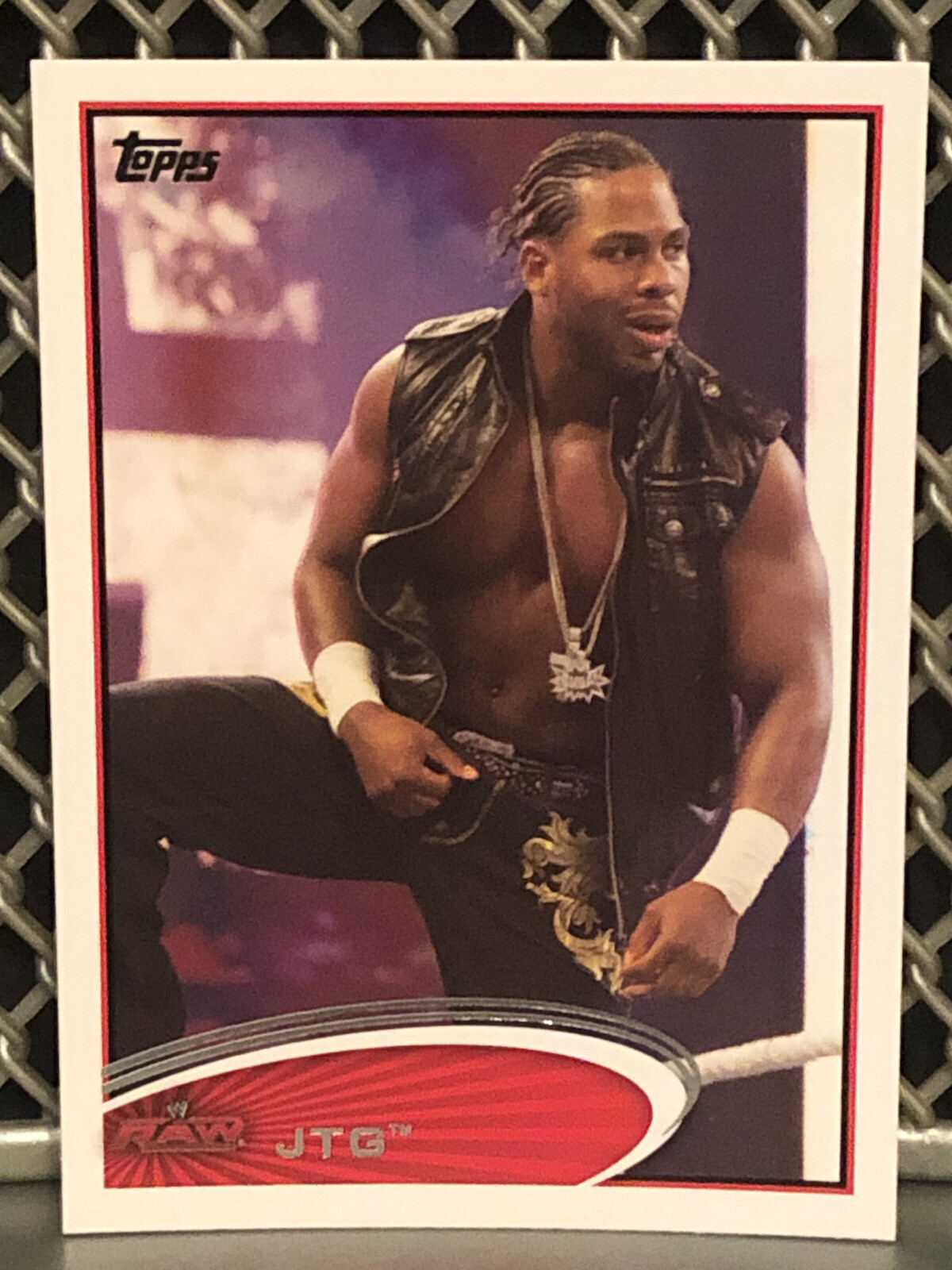 2012 JTG Topps WWE Wrestling Card #21 Cryme Tyme NWA Power Dirty Sexy Boys AEW
