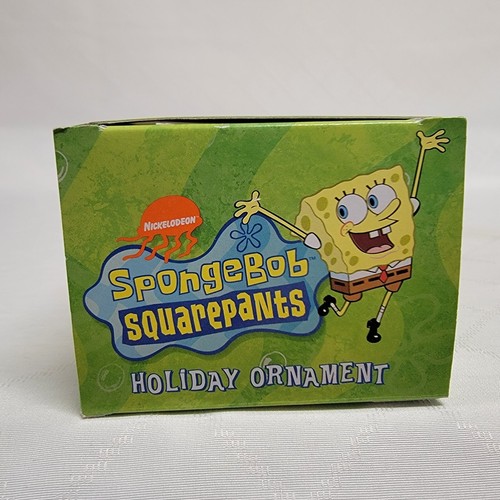 SpongeBob SquarePants Nickelodeon Christmas Holiday Ornament - New in Box 2004 - Picture 6 of 14