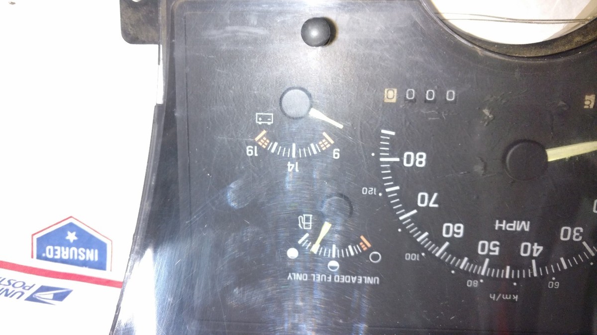 94 CHEVROLET PICKUP 1500 SPEEDOMETER INSTRUMENT CLUSTER 232K 94 CHEVROLET PICKUP 1500 SPEEDOMETER INSTRUMENT CLUSTER 232K