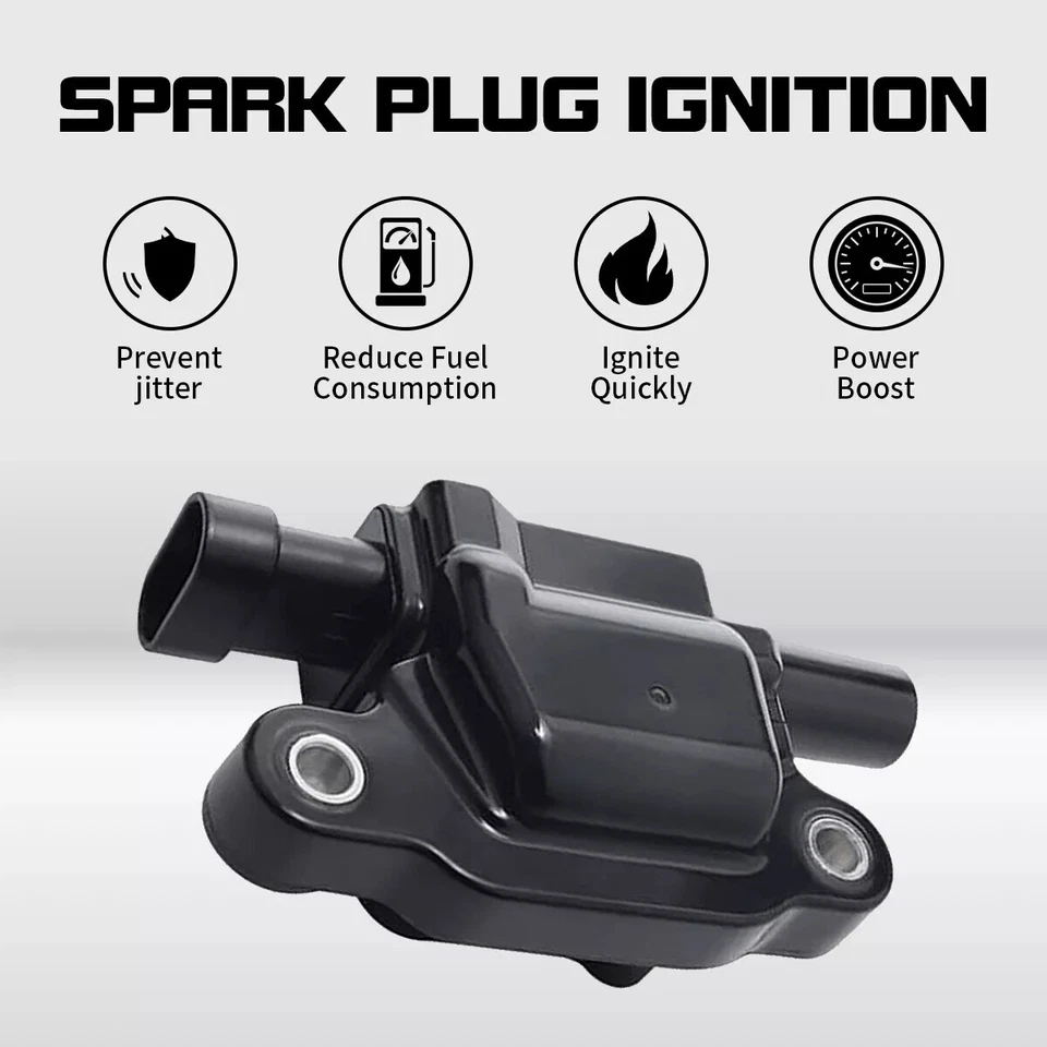 Bobinas de encendido duraderas UF413 de alto rendimiento 8 piezas para GMC Savana 4500 2015 2018 Foto 2 de 4