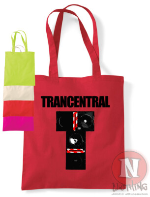 KLF Trancentral tote bag 80's rave edm dance music shopping 100% cotton