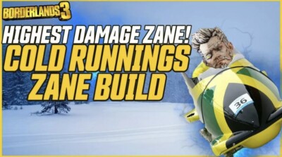 Lvl72 M10 Cold Runnings Zane MOXXSI Build(9 Items)OP Borderlands 3 Xbox/PC/SHiFT