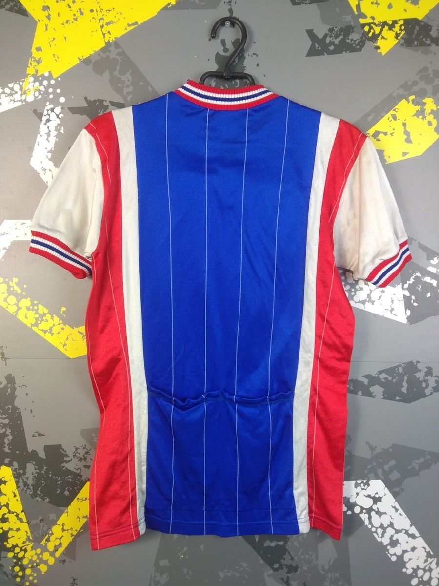 アルミジップ 70s Eurovintage cycling shirt アルミジップ 70s Eurovintage cycling shirt 70s 1/4 Zip