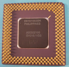 Intel Pentium 166 CPU Non-MMX A80502166 SY016 Socket 7 Processor