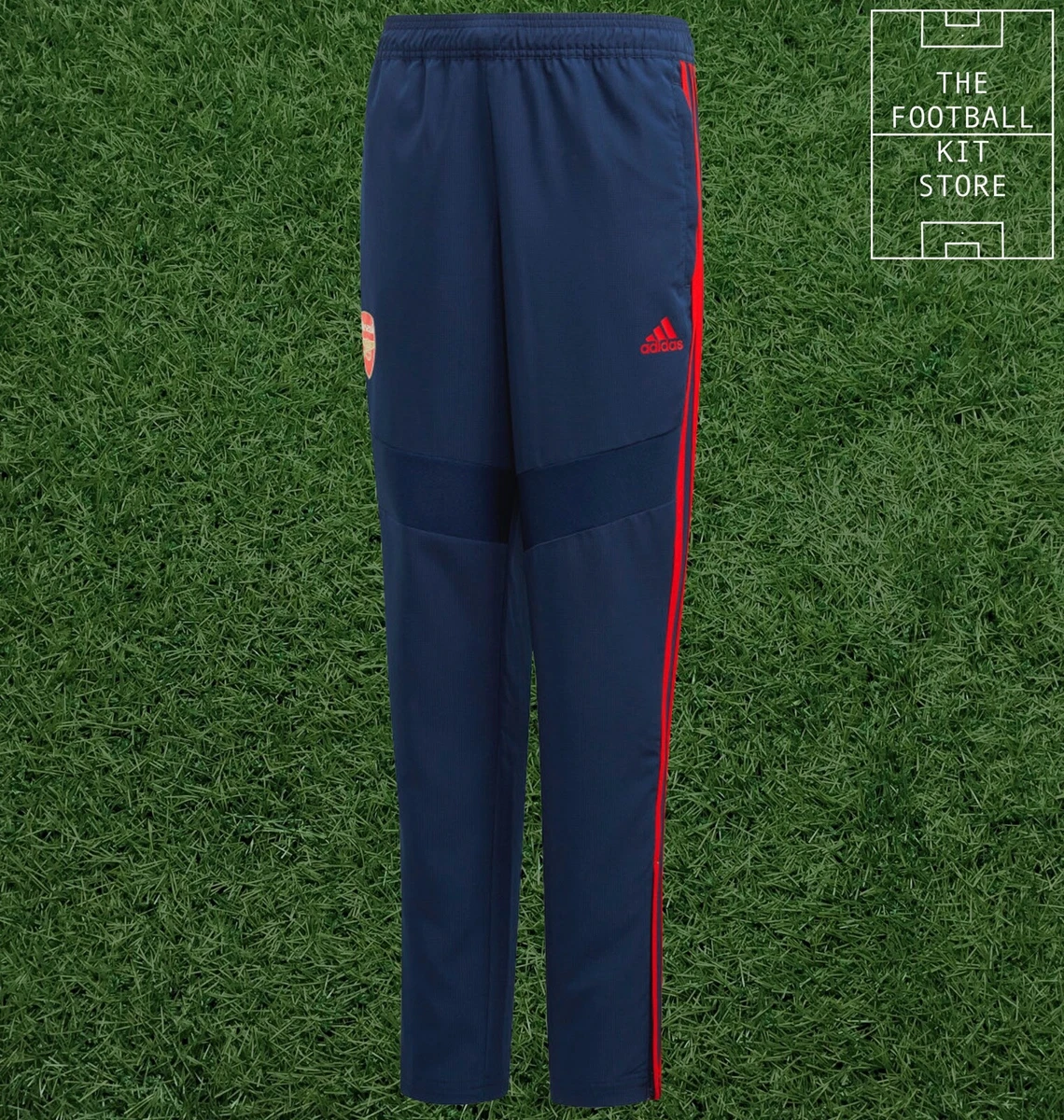 adidas Arsenal Woven Training Pants AFC Tracksuit Bottoms Zip