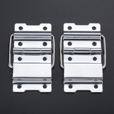 8 Hole Decor Flight Case Doors Tool Boxes Cabinet Lockers Support Hinge 71*35mm