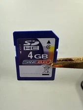 Brand New Dane-Elec  SDHC 4GB Class 4 SDHC Card 012