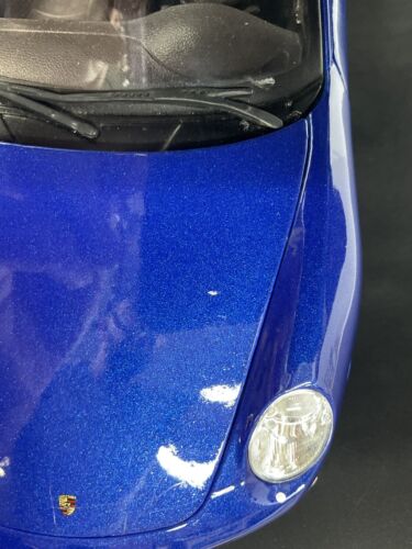 1/18 Maisto Porsche 911 (997) Carrera S Coupe blau Diecast as is - Bild 12 von 23