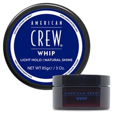 American Crew Men's Whip Styling Cream,Like Hair Gel with Light Hold&Natural 3oz