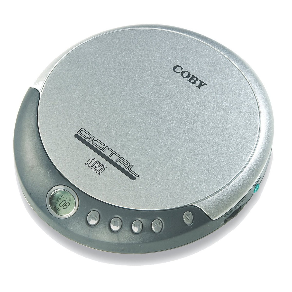 Coby CX-CD109 Personal Portable CD Player | Digital LCD