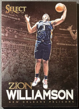 Zion Williamson 2019-20 Select RC Artistic Selections SP Rookie Insert ( READ )