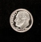 1955 10c MEGA GRADE CAMEO PROOF !!!!! B&W BORDERLINE DCAM !!!!!