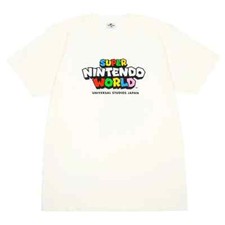 Universal Studio Japan Super Nintendo World Logo White T-shirt