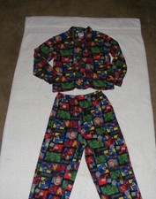 Marvel Avengers 2-Piece Flame Resistant Flannel Pajamas - Size 8
