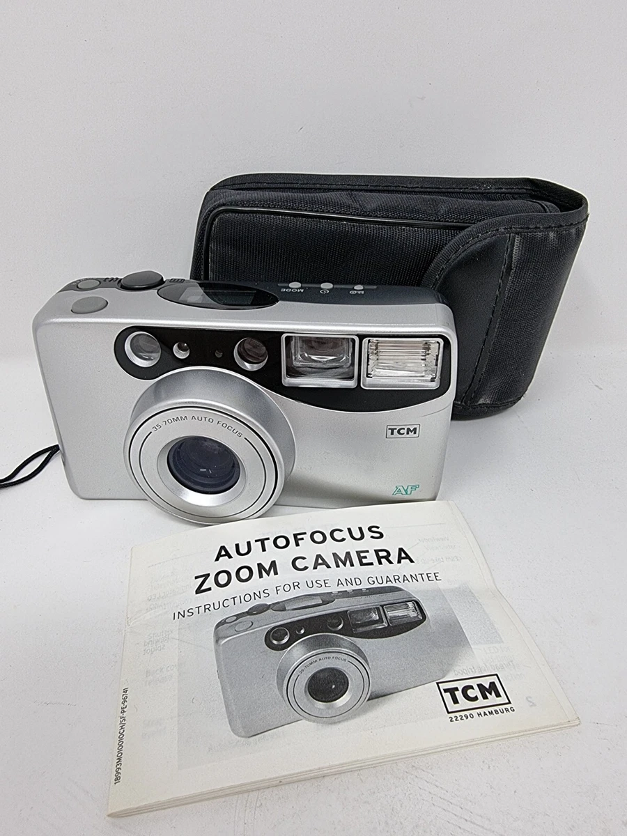 TCM 35mm Point and Shoot Film Camera Auto focus GOOD CONDITION