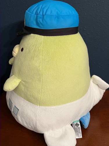 San-X Sumikko Gurashi 16" Green Penguin Pilot and Plane Plush Stuffed Animal Toy - Picture 2 of 7