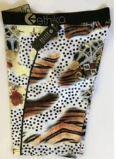 ETHIKA STAPLE ROYAL TIGER BOXERS UNDERWEAR BRIEFS MEN'S LARGE