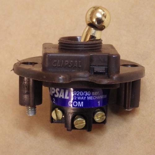 replacement Classic Electric toggle mechanism for Porcelain base switch - Bild 3 von 12
