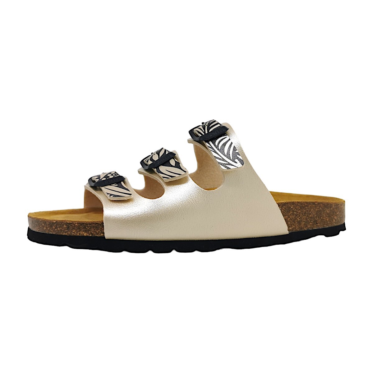 Dr Stark Damenschuhe Pantoletten Fubett Pantolette Gold Freizeit 9090₽