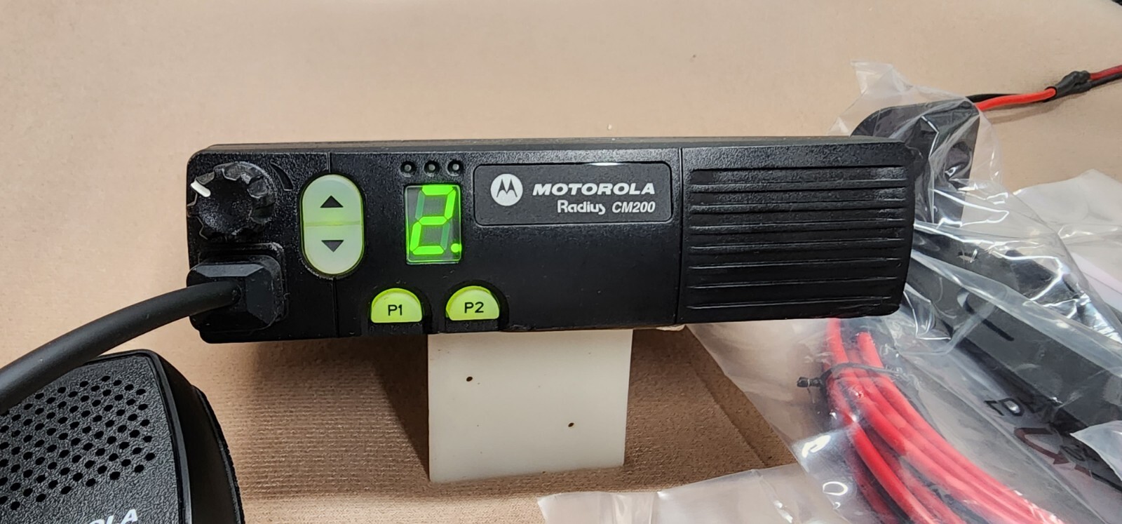 Motorola CM200 VHF 136174 45 Watt Excellent Cond AAM50KQC9AA1AN Tested eBay