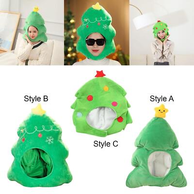 Weihnachtsbaum Plüsch Mütze Weihnachtsdeko Unisex Fotografie Requisite Kopfbedeckung
