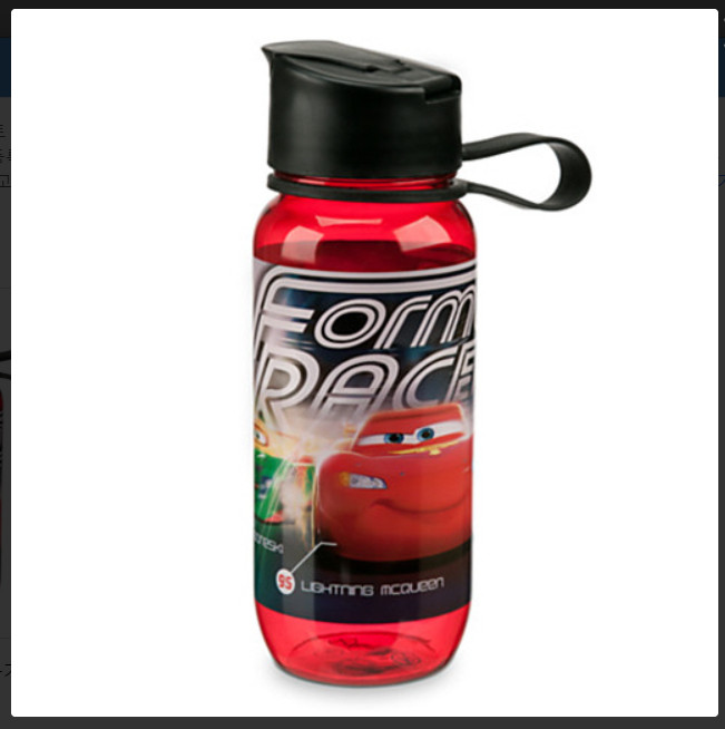 [Disney Store] Cars Water Bottle - 16 oz - New