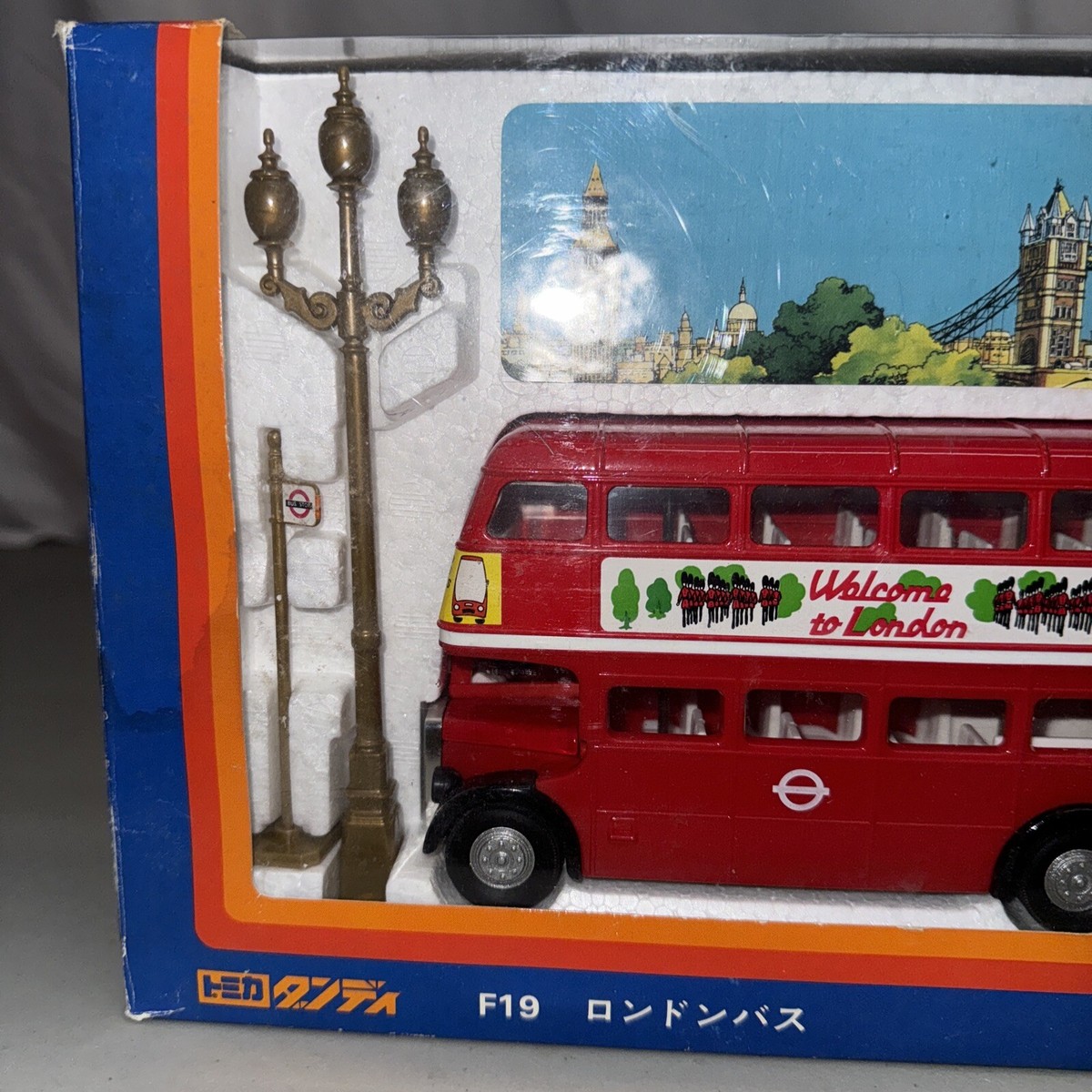 トミカ ダンディF19 ロンドン バス TOMY トミカ・ダンディ外国車シリーズF19ロンドンバス（1/43スケール