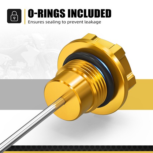 Billet Engine Oil Dipstick Level Gauge For Suzuki DRZ400S DRZ400SM 2000-2024 - Bild 6 von 9