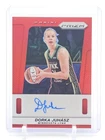 DORKA JUHASZ 2025-26 PANINI PRIZM THROWBACK RED AUTO /99 #TB-DJ LYNX Q5908
