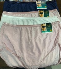 4 pack VANITY FAIR Brief ILLUMINATION 13109 Panty Assorted Colors Size - 9 / 2XL