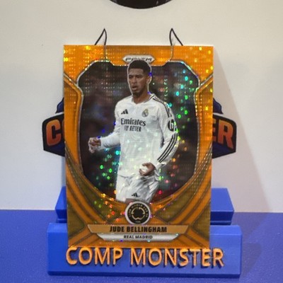 2025 Panini Prizm FIFA Club World Cup Jude Bellingham Orange Pulsar Prizm #/149