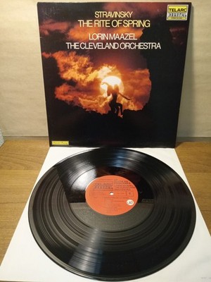 MAAZEL, STRAVINSKY - THE RITE OF SPRING, LP Mint Telarc Digital DG 10054 GERMANY