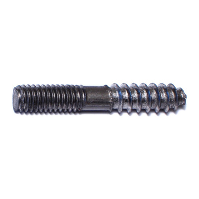 5/16''-18 x 2'' Plain Steel Coarse Thread Hanger Bolts