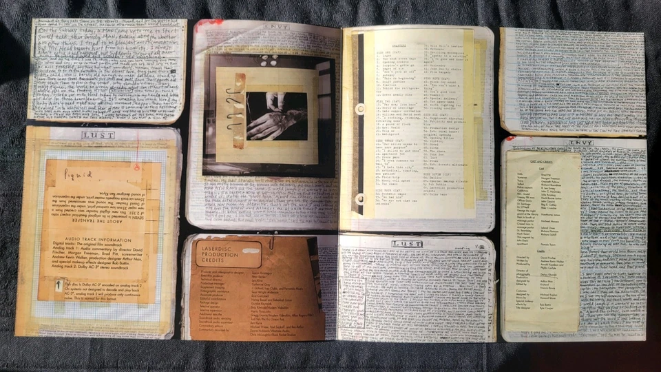 Seven Criterion Collection Widescreen Laserdisc Box Set Fincher Brad Pitt - Image 3 of 4