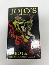 Jojo's Bizarre Adventure Stardust Crusaders Tarot Card  The Nine Gods Sealed New